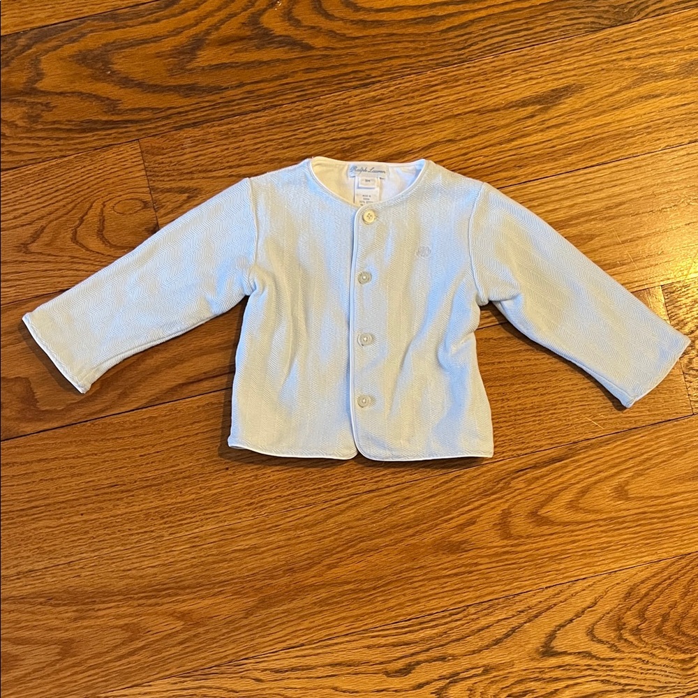 Ralph Lauren Kids Soft Blue Blazer